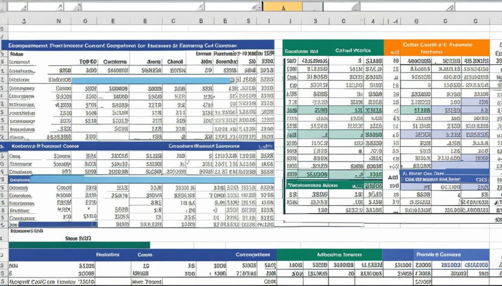 Income statement excel