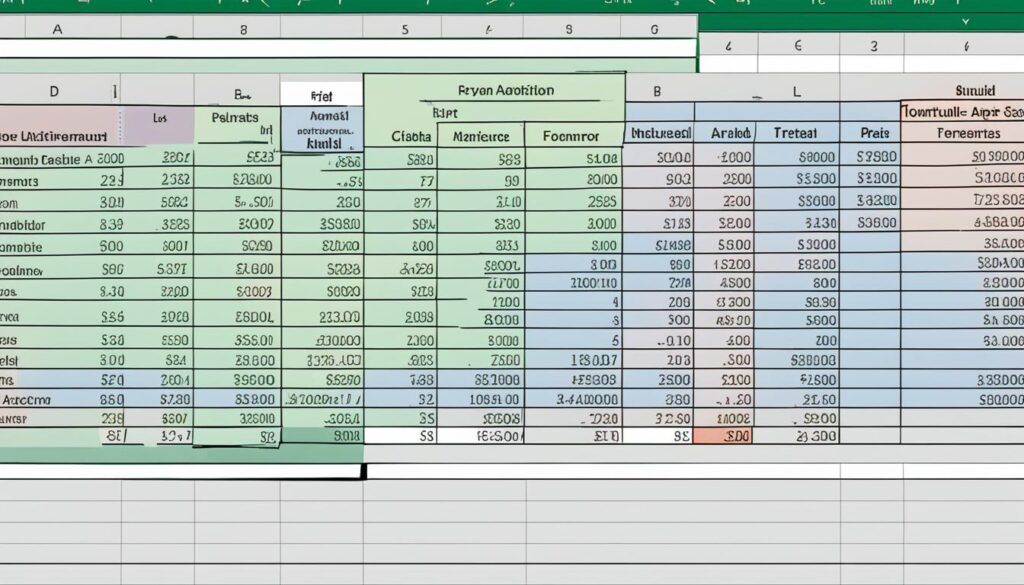 create loan amortization schedule