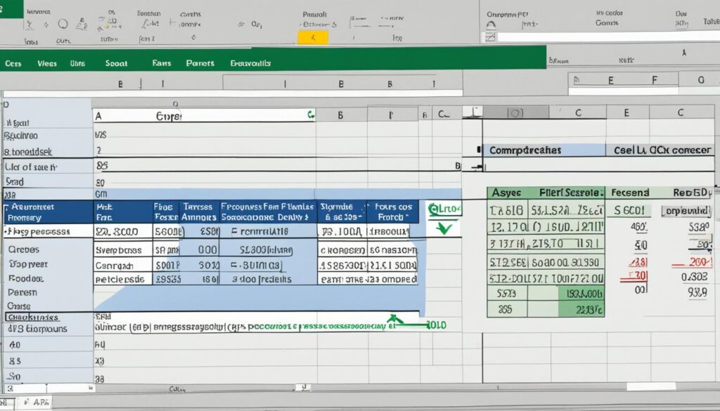 how to apply percentage formula in excel