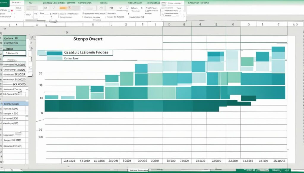 how to build a waterfall chart in excel